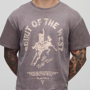 Boohoo Spirit of the West Graphic Tee